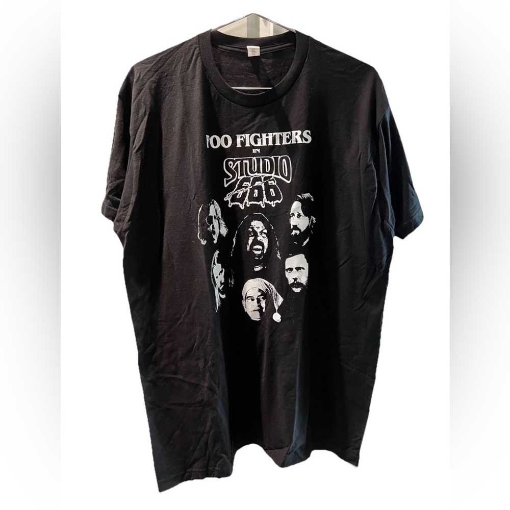 Foo Fighters Studio 666 Black T-Shirt NEW XL
